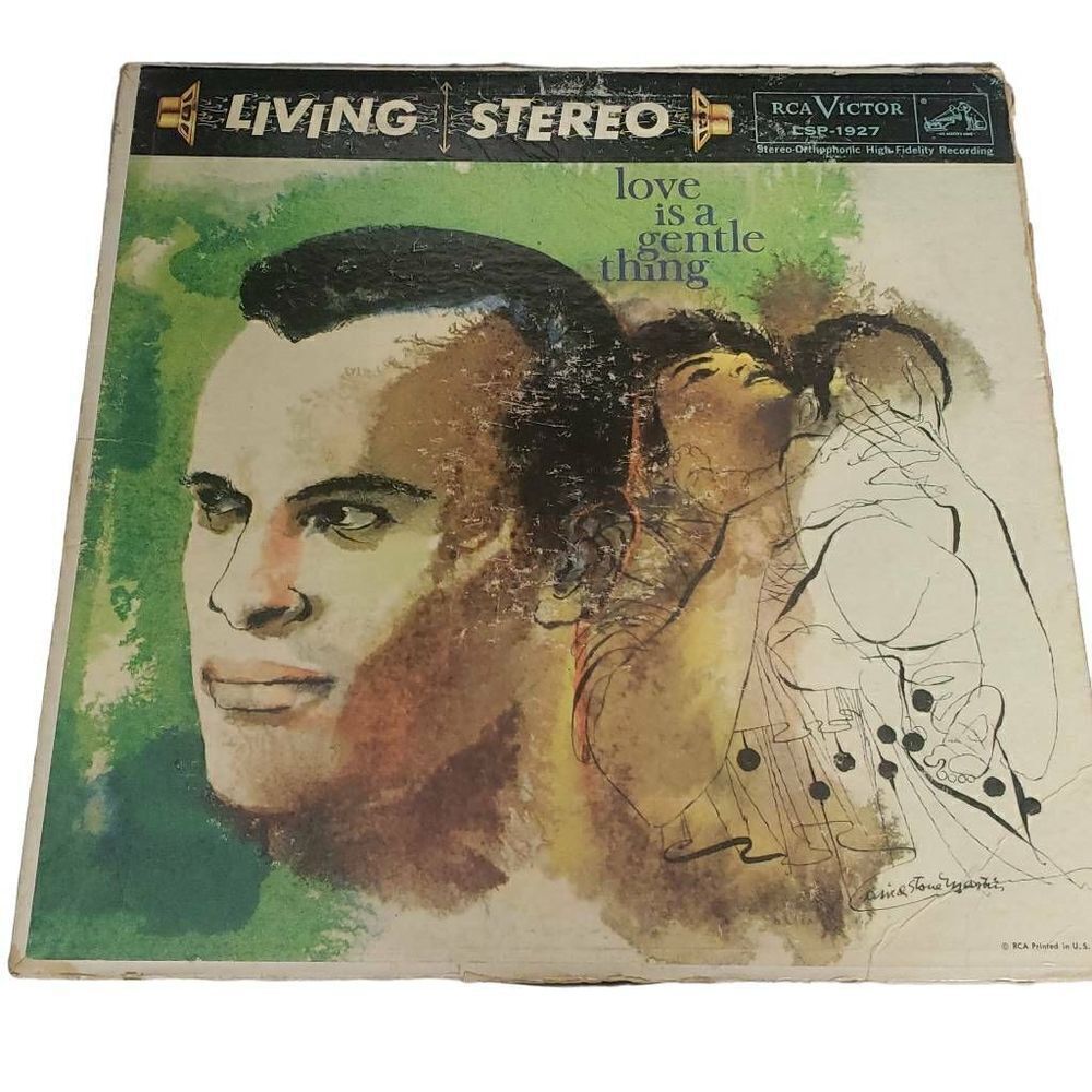 Harry Bellafonte Love is a Gentle Thing Vinyl Record‎